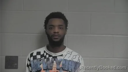 Mugshot of MYRON MALONE booked in Oldham County, Kentucky on April 2, 2026