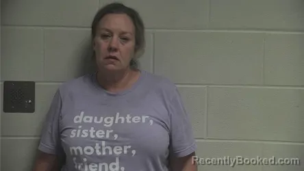 Mugshot of ALLISON COLSTON PECORE booked in Oldham County, Kentucky on April 2, 2026