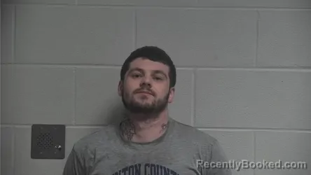 Mugshot of CODY JAMES DALEY booked in Oldham County, Kentucky on April 16, 2026