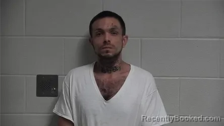 Mugshot of TYLER ANDREW TUTTLE booked in Oldham County, Kentucky on April 23, 2026