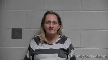 Mugshot of DAWN MARIE BURRESS booked in Oldham County, Kentucky on April 24, 2026