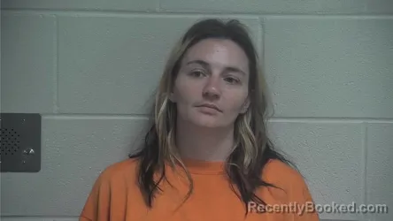 Mugshot of ASHLEY NICOLE EDINGTON booked in Oldham County, Kentucky on May 6, 2026