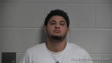 Mugshot of DANIEL ENRIQUE SALAZAR FERRER booked in Oldham County, Kentucky on May 8, 2026