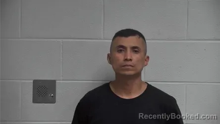 Mugshot of ORLANDO ORDENEZ MENDEZ booked in Oldham County, Kentucky on May 13, 2026