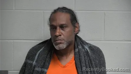 Mugshot of TITUS B HANDLEY booked in Oldham County, Kentucky on May 13, 2026