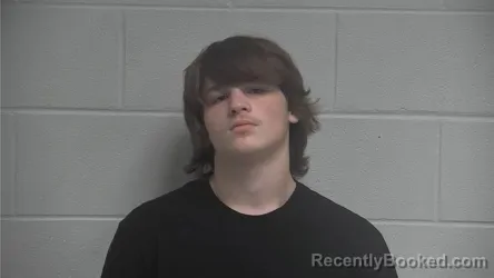 Mugshot of AYDEN PAUL RAY CLARK booked in Oldham County, Kentucky on June 6, 2026