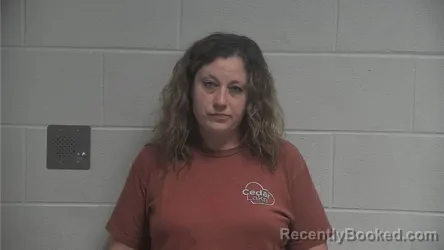 Mugshot of AMY LYNN WEBSTER booked in Oldham County, Kentucky on June 13, 2026