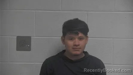 Mugshot of CELSO PEREZ LUCAS booked in Oldham County, Kentucky on June 14, 2026
