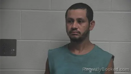 Mugshot of MAYNOR GUDIEL LOPEZ DELCID booked in Oldham County, Kentucky on June 22, 2026