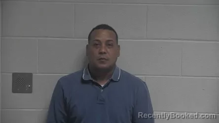 Mugshot of JOEL BERMUDEZ MARTINEZ booked in Oldham County, Kentucky on June 23, 2026