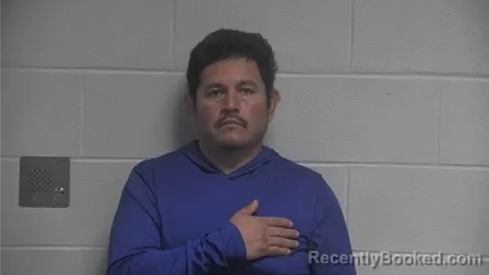 Mugshot of JORGE MANUEL RUELAS-LLAMAS booked in Oldham County, Kentucky on July 2, 2026