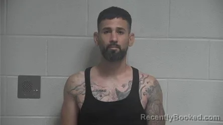 Mugshot of ANGEL AUDELIZ QUINTANA PAGAN booked in Oldham County, Kentucky on July 2, 2026