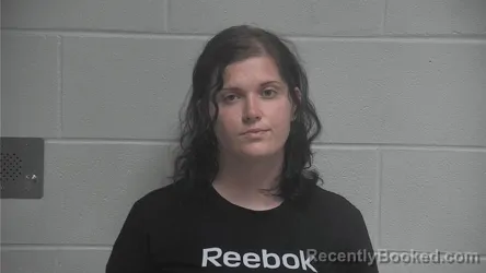 Mugshot of BRITTANY AYERS booked in Oldham County, Kentucky on July 6, 2026