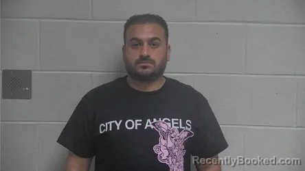 Mugshot of ZIADOON AL-JANABI booked in Oldham County, Kentucky on July 7, 2026