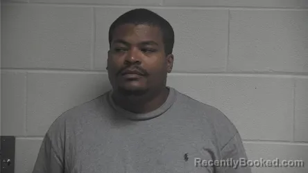 Mugshot of KHALIL MALIK CRAWFORD booked in Oldham County, Kentucky on July 8, 2026