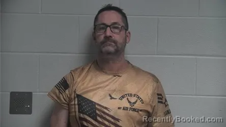 Mugshot of MICHAEL SEAN FLANAGAN booked in Oldham County, Kentucky on July 8, 2026