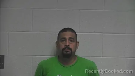 Mugshot of EDGAR RAMIREZ-ZUNIGA booked in Oldham County, Kentucky on July 8, 2026