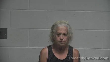 Mugshot of JULIE LYNN NALLEY booked in Oldham County, Kentucky on July 9, 2026
