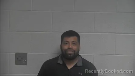 Mugshot of NOLBERTO FLORES-PENA booked in Oldham County, Kentucky on July 10, 2026