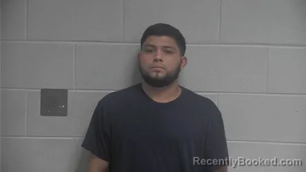 Mugshot of JAIRO ELIUTH LOPEZ-RUIZ booked in Oldham County, Kentucky on July 10, 2026