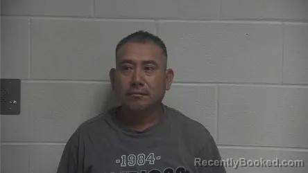 Mugshot of ARTEMIO GARCIA-CORTEZ booked in Oldham County, Kentucky on July 16, 2026