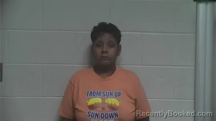 Mugshot of MIRIAM THOMPSON-MORRIS booked in Oldham County, Kentucky on July 29, 2026