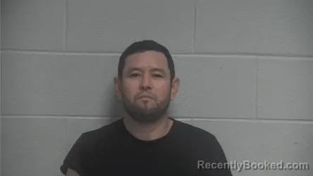 Mugshot of Juan Hernandez-Rodriguez booked in Oldham County, Kentucky on August 6, 2026