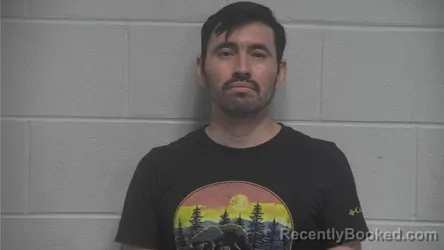 Mugshot of Victor Rosas-Rodriguez booked in Oldham County, Kentucky on August 6, 2026