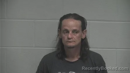Mugshot of Bobby Joe Troxell booked in Oldham County, Kentucky on August 7, 2026