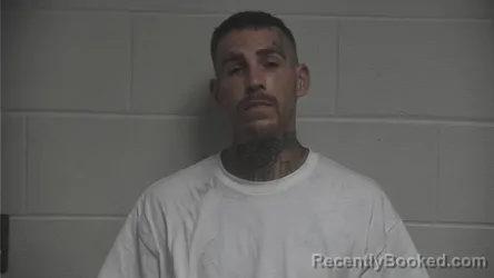 Mugshot of Anthony Wayne Dunn booked in Oldham County, Kentucky on August 15, 2026