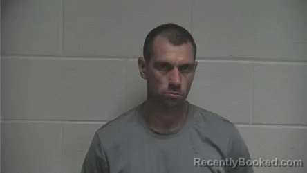 Mugshot of Derek Joseph Anderson booked in Oldham County, Kentucky on August 15, 2026
