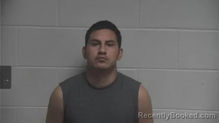 Mugshot of Oscar Leal Cordova booked in Oldham County, Kentucky on August 16, 2026