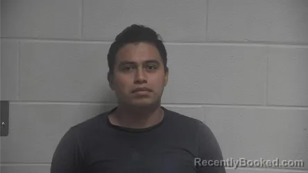 Mugshot of Miguel Gutierrez Miranda booked in Oldham County, Kentucky on August 17, 2026