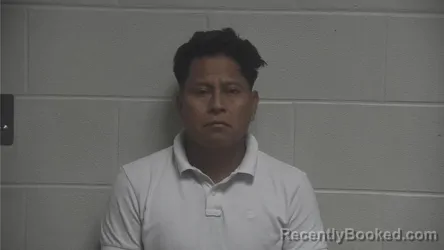 Mugshot of Celso Ralios Morente booked in Oldham County, Kentucky on August 17, 2026