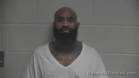 Mugshot of Jihad Haqq booked in Oldham County, Kentucky on August 17, 2026