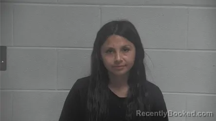 Mugshot of Brianna Rachelle Garcia booked in Oldham County, Kentucky on August 18, 2026