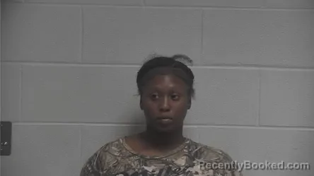 Mugshot of Imani Denae Tennyson booked in Oldham County, Kentucky on August 20, 2026