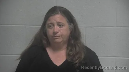 Mugshot of Lisa Cunnigham booked in Oldham County, Kentucky on August 20, 2026