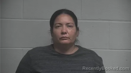 Mugshot of Jennifer Lee Thompson booked in Oldham County, Kentucky on August 22, 2026