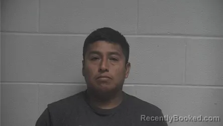 Mugshot of Valentin Santana booked in Oldham County, Kentucky on August 22, 2026