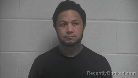Mugshot of Jaime Everto Palma-Diaz booked in Oldham County, Kentucky on August 24, 2026