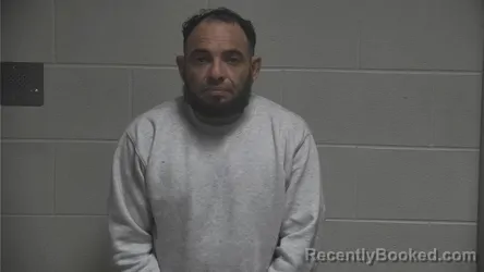 Mugshot of Marco Antonio Vargas booked in Oldham County, Kentucky on August 24, 2026