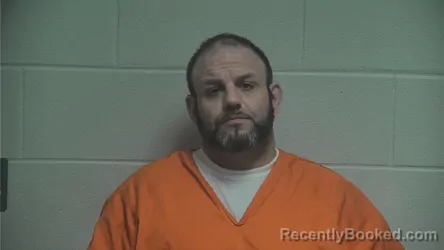 Mugshot of Joshua Lee Blanchard booked in Oldham County, Kentucky on August 26, 2026