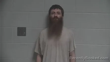 Mugshot of Justin Rankin booked in Oldham County, Kentucky on August 26, 2026