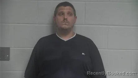 Mugshot of Tyler Aaron Edwards booked in Oldham County, Kentucky on August 27, 2026