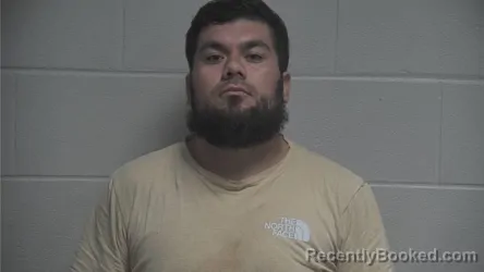 Mugshot of Alejandro Lopez Hernandez booked in Oldham County, Kentucky on September 1, 2026