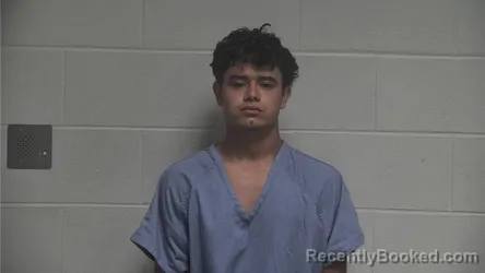Mugshot of Anderson Jose Martinez Cruz booked in Oldham County, Kentucky on September 3, 2026