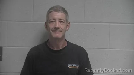 Mugshot of Carson Dewayne Holland booked in Oldham County, Kentucky on September 5, 2026