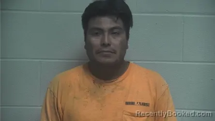 Mugshot of Benito Juarez Cruz booked in Oldham County, Kentucky on September 8, 2026