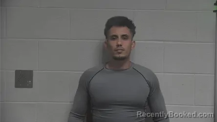 Mugshot of Maykel Rodriguez booked in Oldham County, Kentucky on September 8, 2026